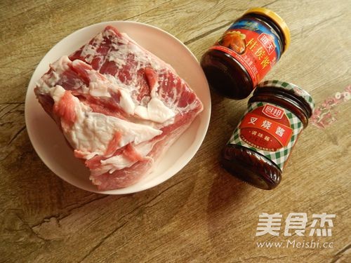 叉烧酱烤肉的做法步骤：1