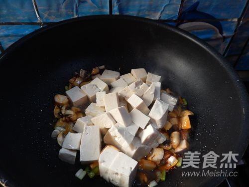 砂锅豆腐煲的做法步骤:6