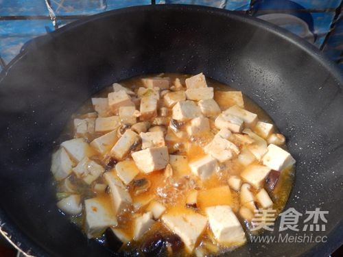 砂锅豆腐煲的做法步骤:7