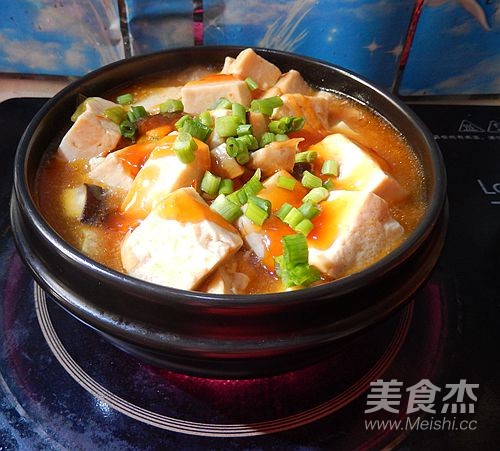 砂锅豆腐煲的做法步骤:8