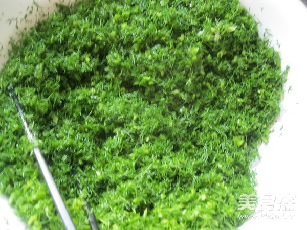 茴香猪肉包的做法步骤:9