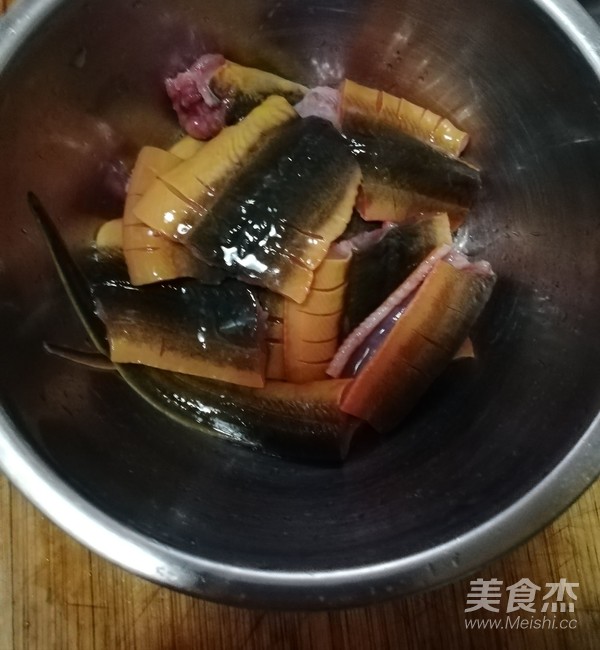 大排烧鳝片的做法步骤:3