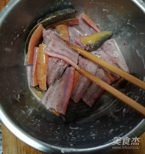 大排烧鳝片的做法步骤:5
