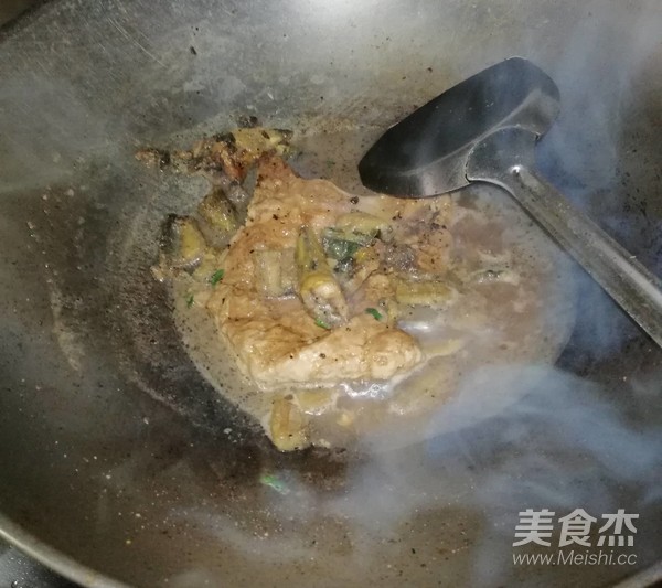 大排烧鳝片的做法步骤:9
