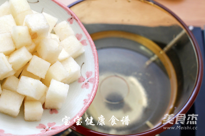 马蹄甜汤  宝宝健康食谱的做法步骤：4