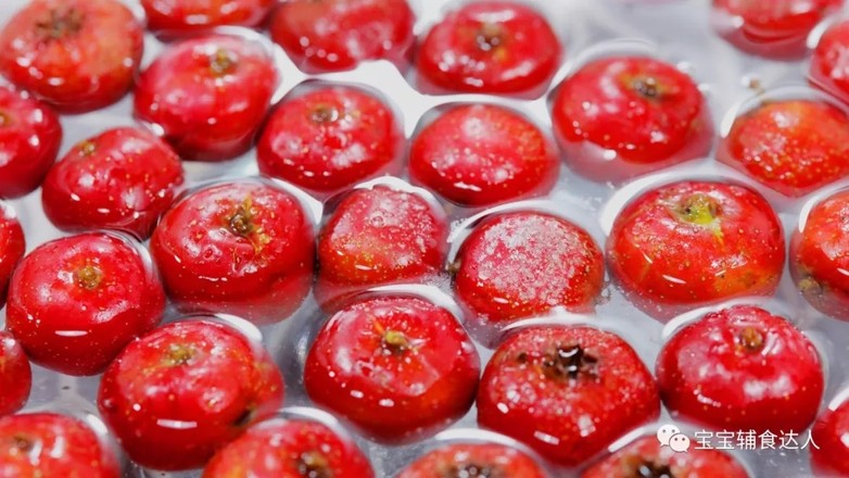 水晶山楂条 宝宝辅食食谱的做法步骤:2