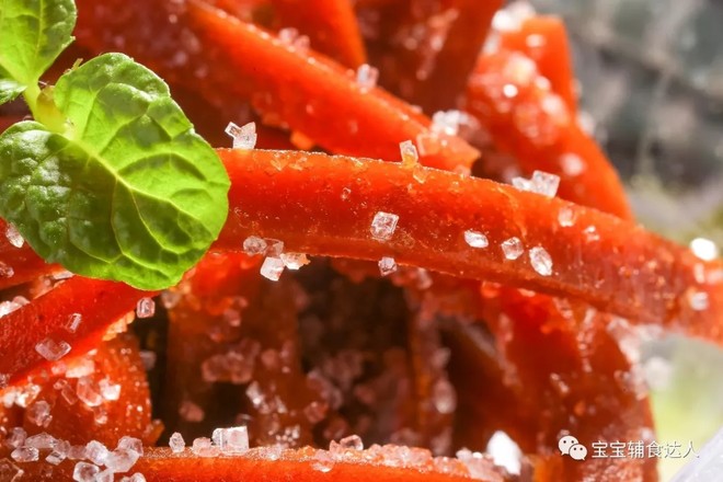水晶山楂条 宝宝辅食食谱的做法步骤:11