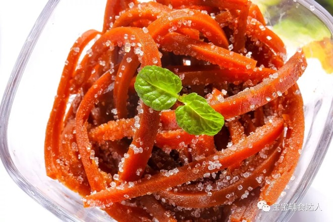 水晶山楂条 宝宝辅食食谱的做法步骤:12