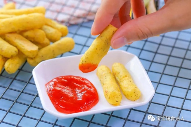 宝宝鲜虾条  宝宝辅食食谱的做法步骤：11