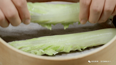 翡翠虾仁卷 宝宝辅食食谱的做法步骤:8