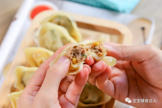 三鲜蒸馄饨【宝宝辅食】的做法步骤：18