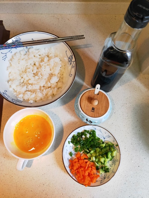 土鸡蛋的无限可能-金珠蛋炒饭的做法步骤:3