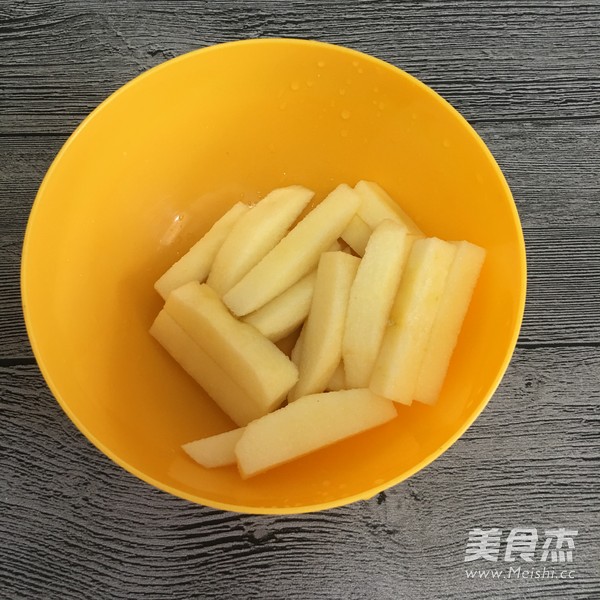 苹果馅糯米枣的做法步骤:4