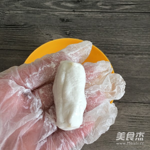 苹果馅糯米枣的做法步骤:6
