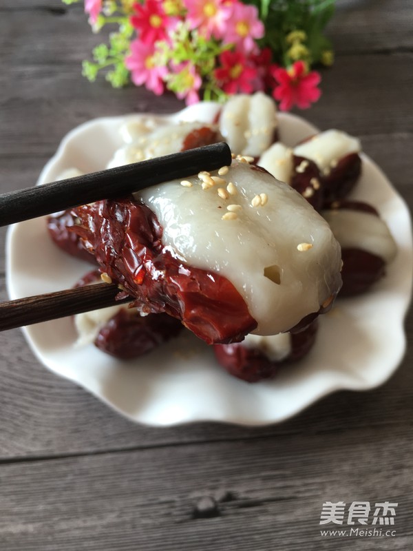 苹果馅糯米枣的做法步骤:10