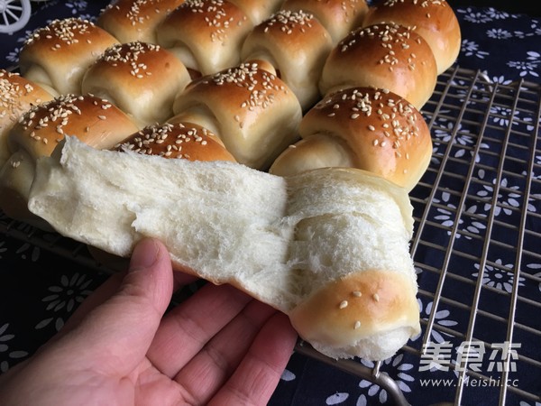 肠仔面包卷的做法步骤:14