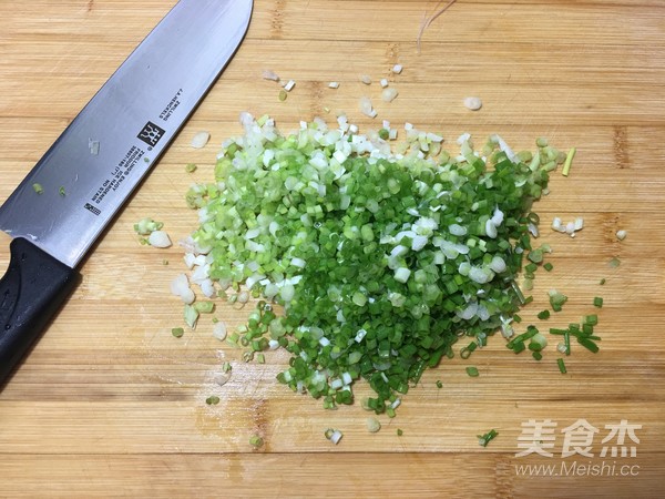 香葱猪肉馅小包子的做法步骤:5