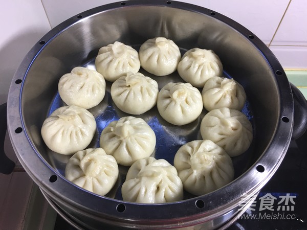 香葱猪肉馅小包子的做法步骤:16