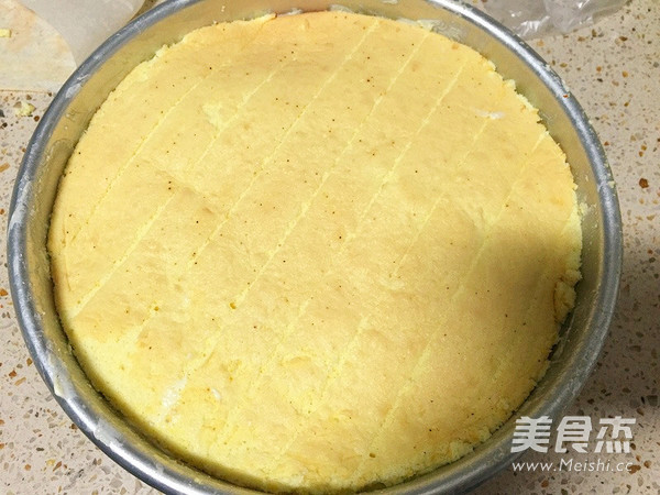 草莓卷奶酪慕斯蛋糕的做法步骤:22