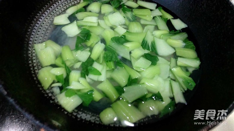 咖喱羊肉油菜汤的做法步骤:6