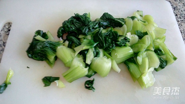 咖喱羊肉油菜汤的做法步骤:5