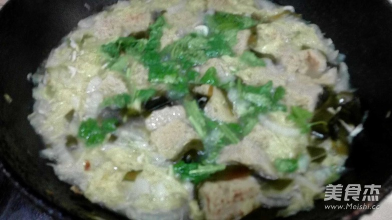 烤麸白菜海带汤的做法步骤：9