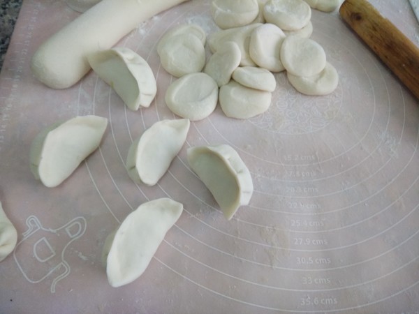 白菜素馅水饺的做法步骤：7