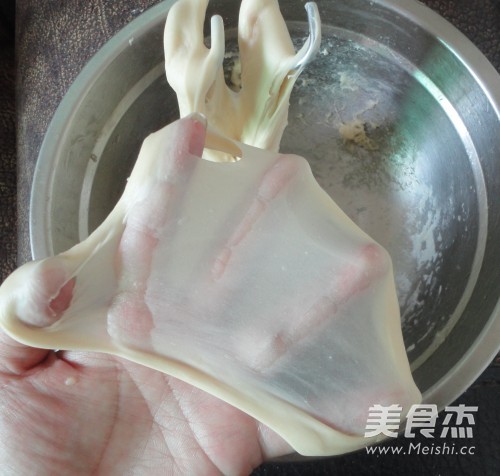 肉松热狗肠面包的做法步骤：6