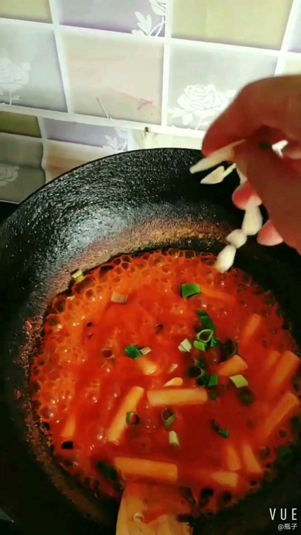 辣炒年糕的做法步骤：5