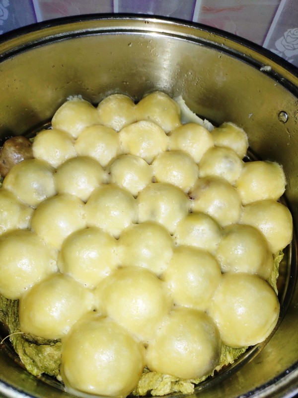 东北粘豆包的做法步骤：9
