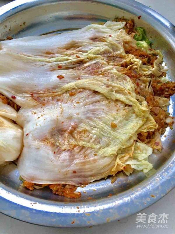 自制辣白菜的做法步骤:11