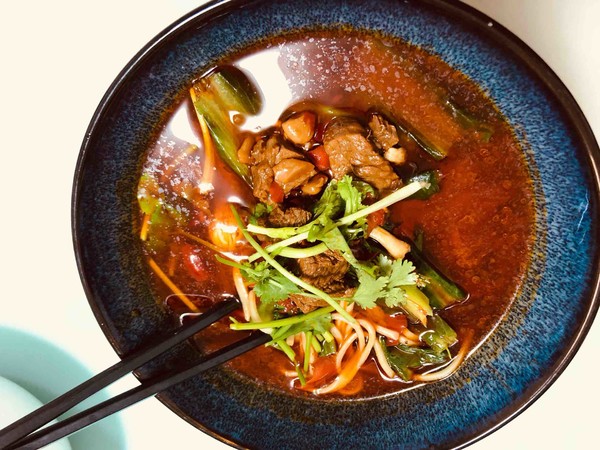 红烧牛肉面的做法步骤：9