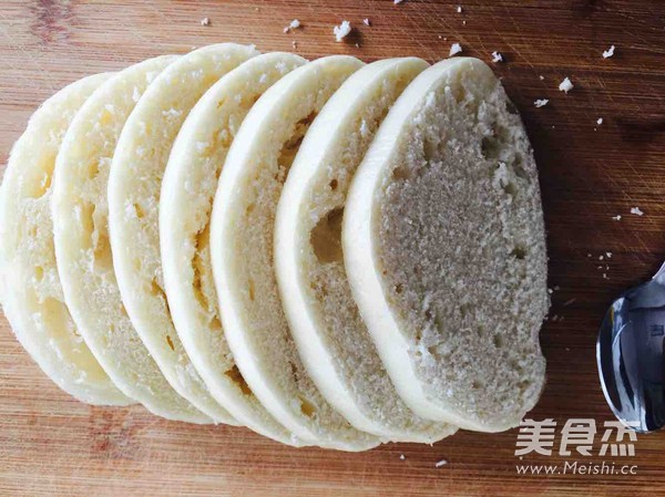 鸡蛋馒头片的做法步骤：1