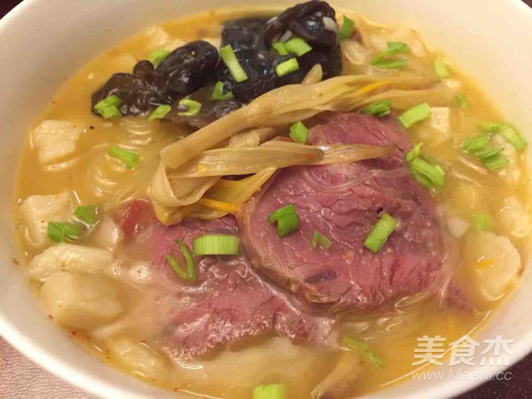 牛肉泡馍的做法步骤：7