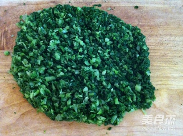 小白菜素馅煎饺的做法步骤：3