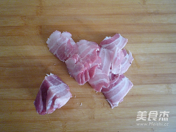 五花肉烧豆角的做法步骤：3