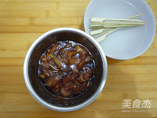 叉烧鸡腿(电饼铛版)的做法步骤:6