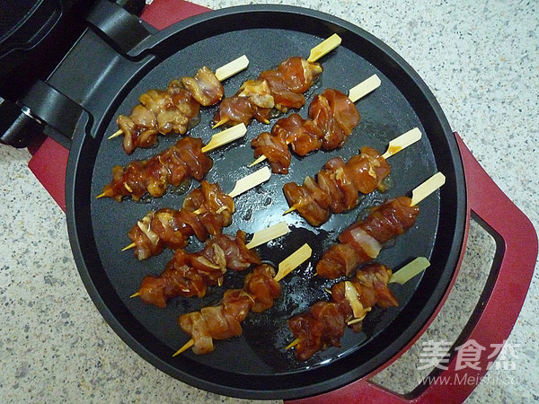 叉烧鸡腿(电饼铛版)的做法步骤:8