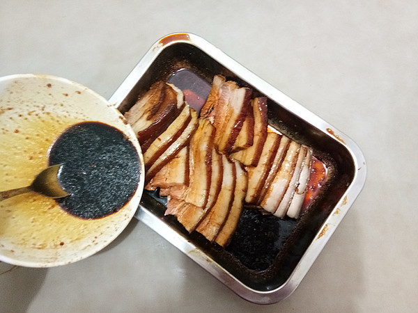 梅菜扣肉的做法步骤:8