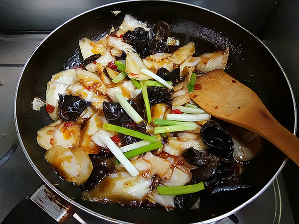 鱼香白菜的做法步骤:8