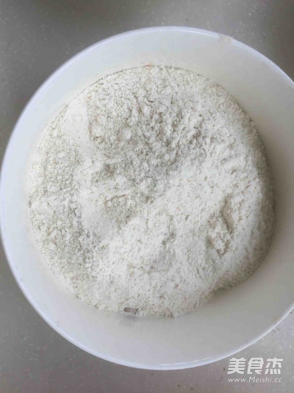 意式坚果红糖饼干的做法步骤:5