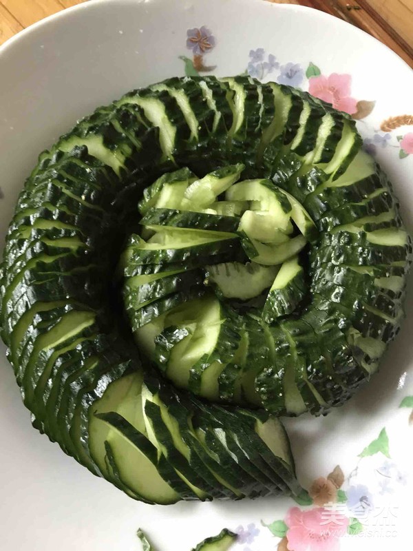 蓑衣黄瓜的做法步骤:6