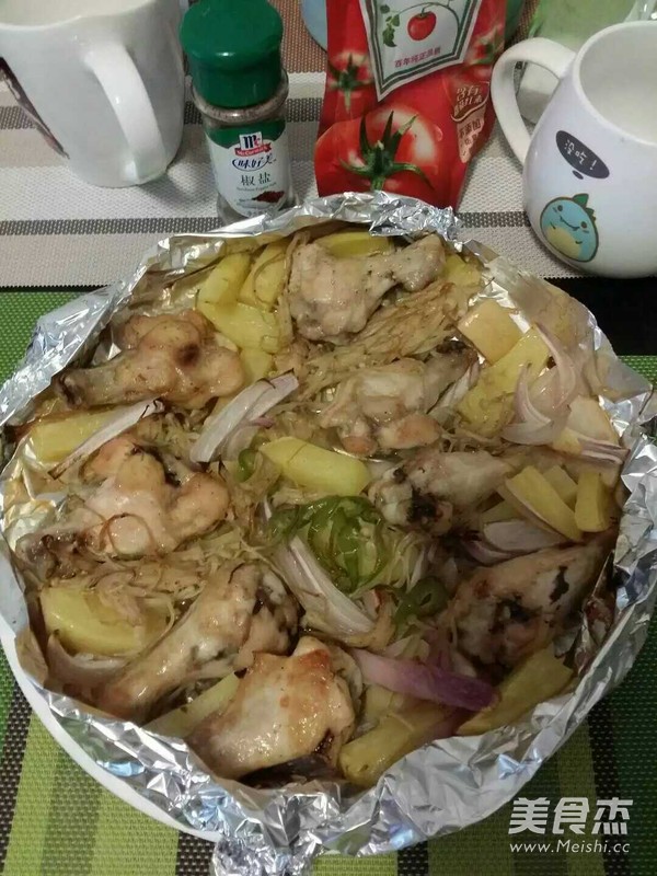 烤鸡翅根的做法步骤:6