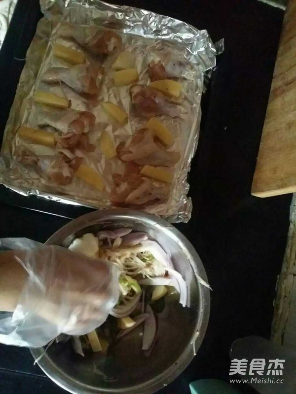 烤鸡翅根的做法步骤:6