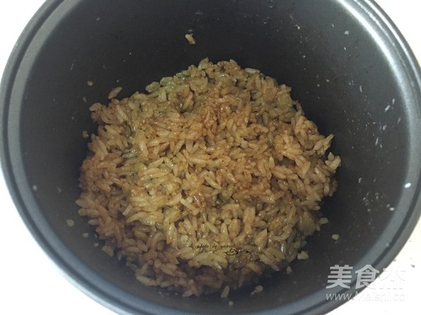 酱油炒饭的做法步骤:4