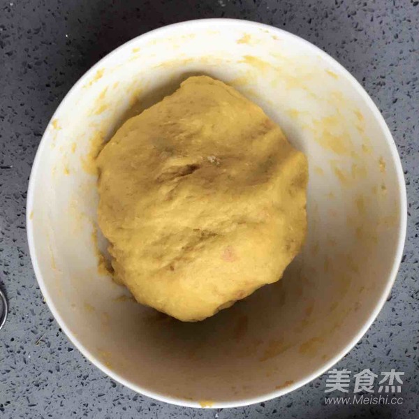 南瓜饼(婴儿米粉)的做法步骤:4