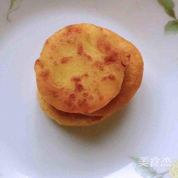 南瓜饼(婴儿米粉)的做法步骤:9