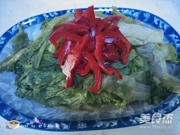 蚝油生菜的做法步骤：8