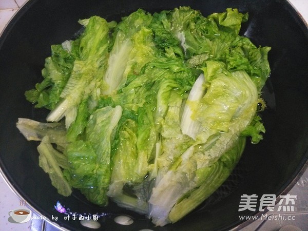蚝油生菜的做法步骤：7