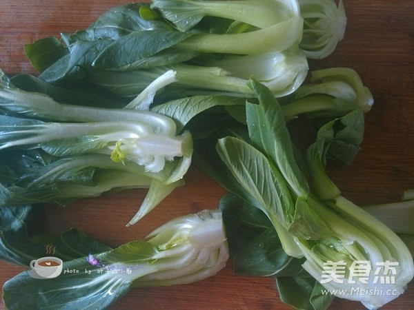 香菇油菜的做法步骤:3